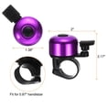 thumbnail image 2 of Bike Bell Aluminum Mini Bicycle Bells with Loud Crisp Clear Sound Bike Ring Bell Bike Accessories for Adults Children Road Mountain Bike, 2 of 7