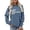 Blue, variant on VOUZZA Womens Sorry Can't Basketball Bye Sweatshirt Fashion Printed Long Sleeve Crewneck Pullover Casual Loose Fit Top