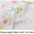 thumbnail image 5 of Spring Floral Tablecloth, Fabric Easter Coloring Rectangle Table Cloth For Spring Dining Room Easter Decorations, Waterproof Wrinkle Free Spring Floral Tablecloth Rectangle 60 X 102 Table Cover, 5 of 6