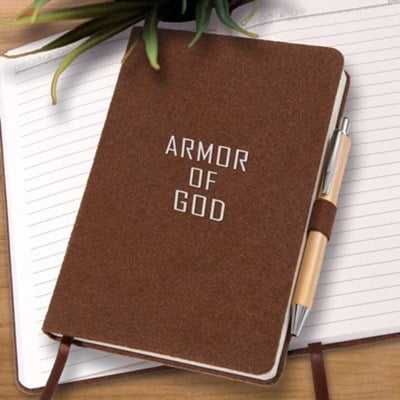 Holy Land Gifts 351518 Armor of God Journal with Pen - No.7811