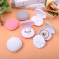 thumbnail image 3 of Ruanlalo Fashion Shell Shape Jewelry Display Gift Box Case for Necklace Earrings Ring, 3 of 6