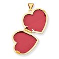 thumbnail image 2 of Médaillon Cœur "Love you always" en Or Jaune 14K, 2 of 4