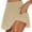 Khaki, variant on Tennis Skirts for Women,Skorts,Summer Pleated Solid Color Tennis Skirts Athletic Stretchy Short Yoga Fake Two Piece Trouser Skirt Shorts,Golf Skirts High Waiste for Athletic Skorts Running