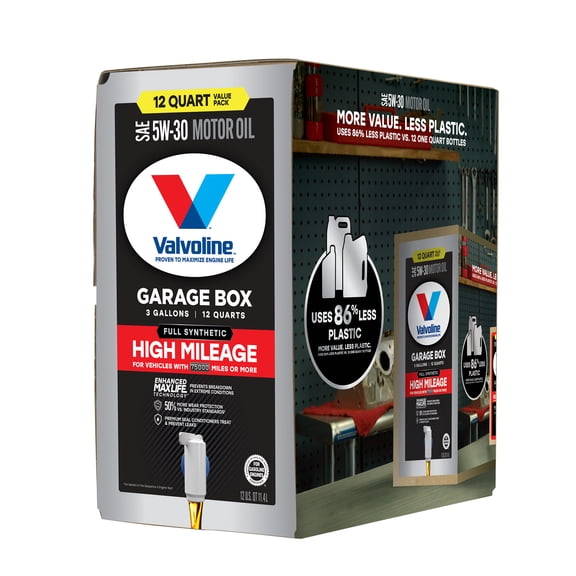 Valvoline Full Synthetic High Mileage with MaxLife Technology Motor Oil SAE 5W-30