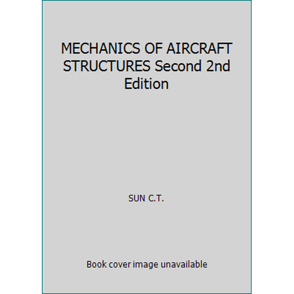 Pre-Owned MECHANICS OF AIRCRAFT STRUCTURES Second 2nd Edition (Paperback) 8126523867 9788126523863