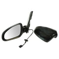 thumbnail image 2 of TRQ Exterior Power Mirror Black Smooth LH & RH Pair for Buick Verano Brand MRA03942, 2 of 5