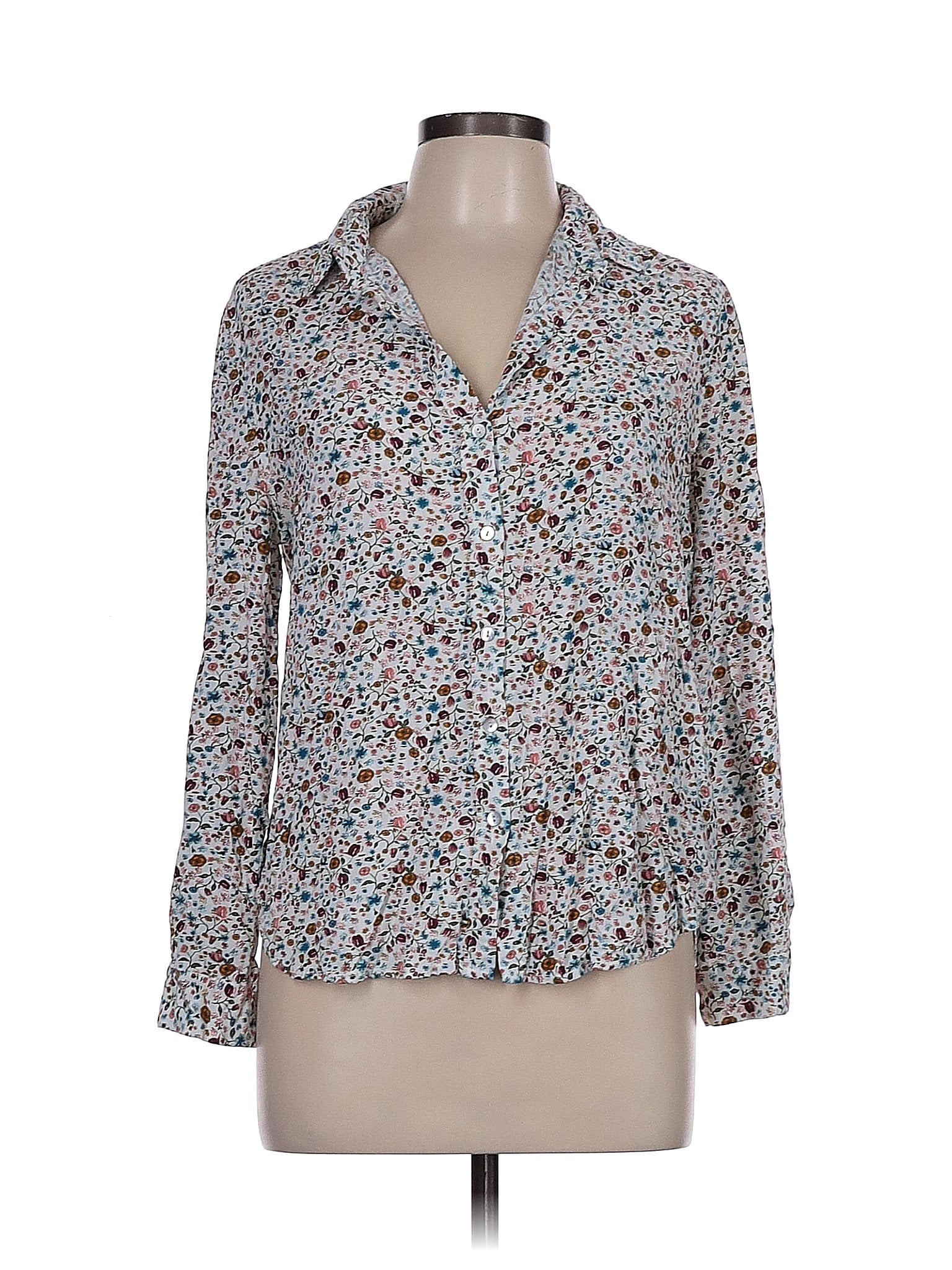 Jane and Delancey Womens Button-Down 