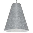 thumbnail image 4 of Dainolite ANA-M-PC-2400 1 Light Anaya Pendant with White & Clear Shade, Polished Chrome - Medium, 4 of 7