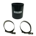 thumbnail image 1 of (one) Silicone hose 2.75" straight COUPLER black + (2 pcs) T Bolt clamps, 1 of 7