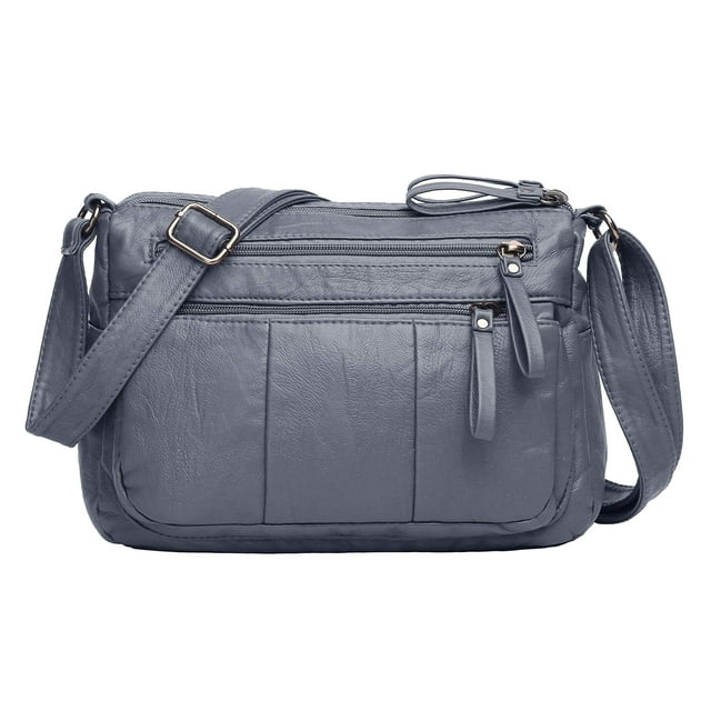 VOLGANIK ROCK Bolsos para mujer, bolso de hombro de piel sintética suave, bolso cruzado para mujer, bolso de bolsillo ligero