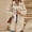 Khaki, variant on Elvqul Jacket for Women Warm Outerwear Thermal Sweaters Button up Womens Coat Long Sleeve