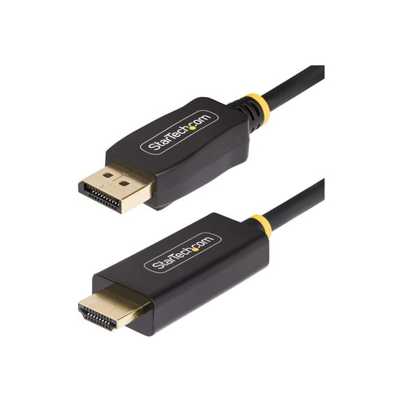StarTech 10ft (3m) DisplayPort to HDMI 2.0b Adapter Cable, 4K 60Hz with HDR