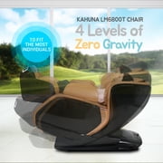 [LM] 3D+@ Latest Technology SL-Track Auto Extension Kahuna Massage Chair LM-6800T White/Camel