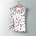 thumbnail image 5 of DeHolifer Women's Tank Tops Plus Size Casual Independence Day Printed Crewneck Sleeveless 4th of July Tank Tops Multicolor 4XL, 5 of 5