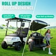 thumbnail image 5 of LUPPLE 6 Passenger Golf Cart Enclosure for EZGO Express S6 L6 Extended Roof 116in, 5 of 8