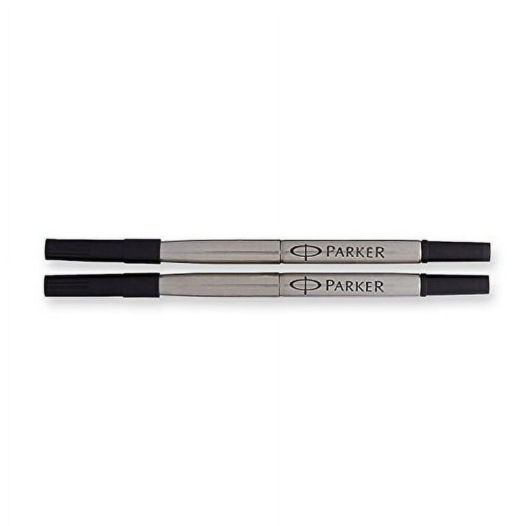 Quink Refill for Parker Rollerball Pen, Medium Tip, Black Ink, 2/Pack Quink Refill for Parker Rollerball Pen, Medium Tip, Black Ink, 2/Pack