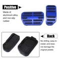 thumbnail image 4 of Azul Coche Freno Pedal Pedales Almohadilla Kit Antideslizante Acelerador Pedal Cubiertas, 4 of 7