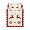 thumbnail image 6 of Upgraded Trees Snowflakes Christmas Table Runner Winter Christmas Holiday Kitchen And Dining Table Decoration Indoor And Outdoor Home Party Decoration 13 X 72 Inches N, 6 of 7