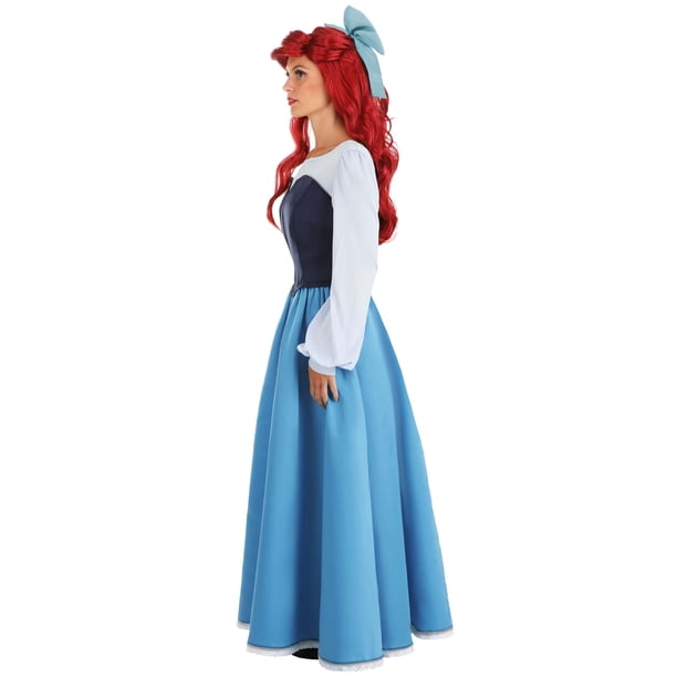 ariel blue dress costume for adults Handmade - Cosplay Ariel Costume, Ariel Blue Dress Costume, Ariel Adult  Costume