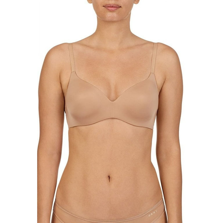 Women's DKNY DK4047 Litewear Wirefree Push-up Bra (Vanilla 34DD