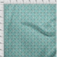 thumbnail image 4 of oneOone Polyester Spandex Arctic Blue Fabric Asian Suzani Fabric For Sewing Printed Craft Fabric By The Yard 56 Inch Wide, 4 of 5