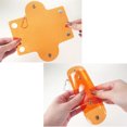 thumbnail image 1 of Clasificador de monedas portátil para colgar, bolsa pequeña de PVC transparente con botón a presión, caja de plástico para guardar monedas, 1 of 6