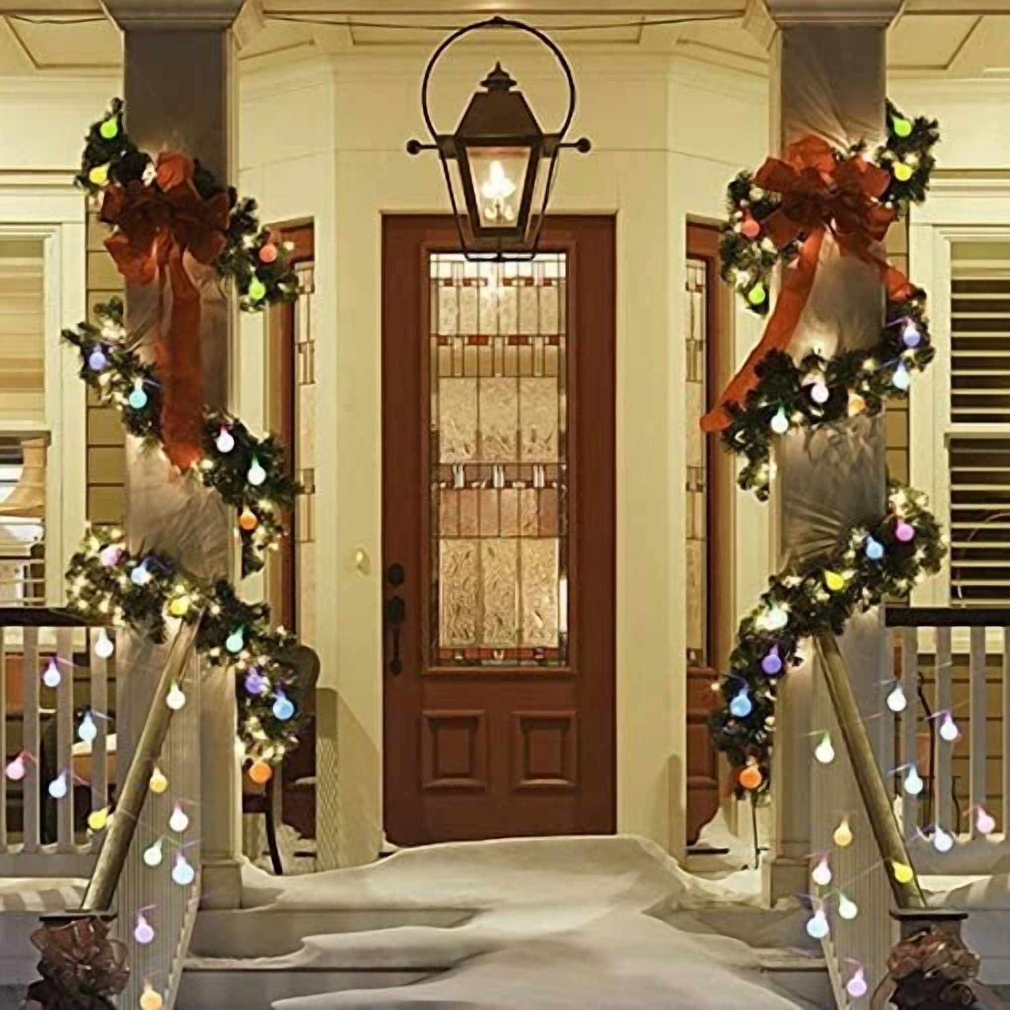 PURELY- Indoor Outdoor String Lights Patio Party Yard Garden Wedding 23Ft 50 Led String