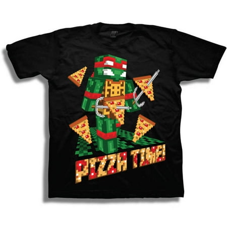 Teenage Mutant Ninja Turtles TMNT Retro Raphael 8-Bit 3D