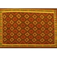 thumbnail image 1 of Ahgly Company Indoor Rectangle Oriental Yellow Traditional Area Rugs, 8' x 12', 1 of 4