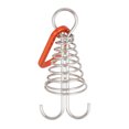 thumbnail image 4 of Hebilla de cuerda de tienda de acero inoxidable BESPORTBLE: Hebilla de ajuste de cuerda para tienda, 2 uds., hebilla de cuerda para tienda de campaña, gancho de tablero de madera, hebilla de reso, 4 of 5