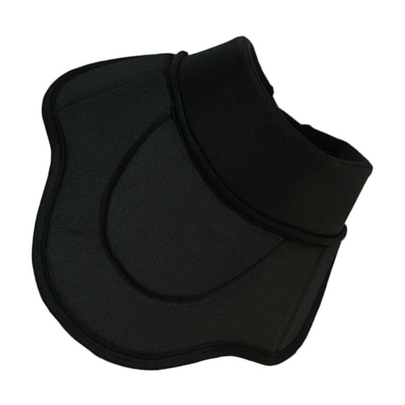 bedienty Hockey Neck Guard Goalie Throat Protector for L Adult Sports Outdoor Women Men Black M