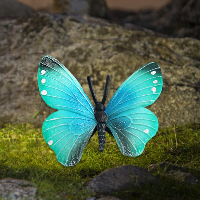 Figura de acción de mariposa perfecl Mini figura modelo decoración de escritorio