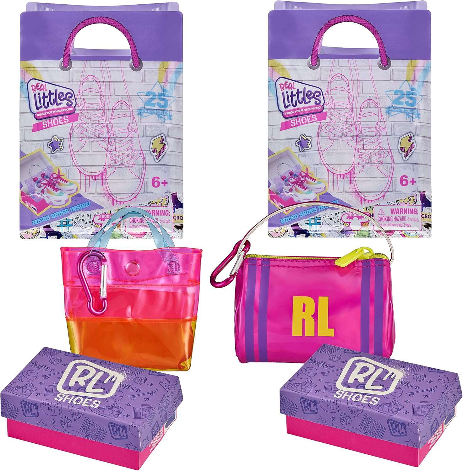 Shopkins Real Littles Sneaker & Handbag Mystery 2-Pack