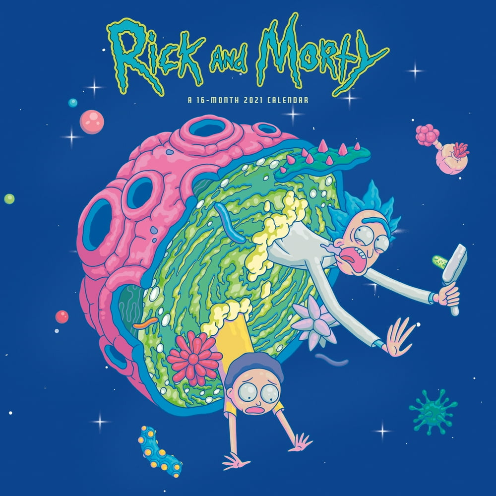 2021 Rick and Morty Wall Calendar - Walmart.com - Walmart.com
