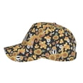 thumbnail image 5 of Naloa Original Classic Low Profile Hat Men Women Baseball Cap Dad Hat Adjustable Unconstructed Sunflowers Bee Print Cap, 5 of 9