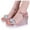 Pink, variant on Babysbule Womens Sandals, Women Ladies Fashion Wedges Platforms Crystal Floral High Heels Shoes Sandals