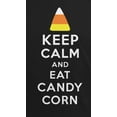 thumbnail image 4 of Old Glory Mens Halloween Keep Calm Candy Corn Short Sleeve Graphic T Shirt, 4 of 6