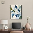thumbnail image 3 of Woven Botanicals I Canvas Colorful Floral Art by Art Remedy, Black Frame, 20 x 24, 3 of 7