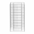 thumbnail image 3 of vidaXL Gabion Basket Rectangular, Galvanized Steel, Gabion Raised Bed, 19.7"x19.7"x39.4", 3 of 4