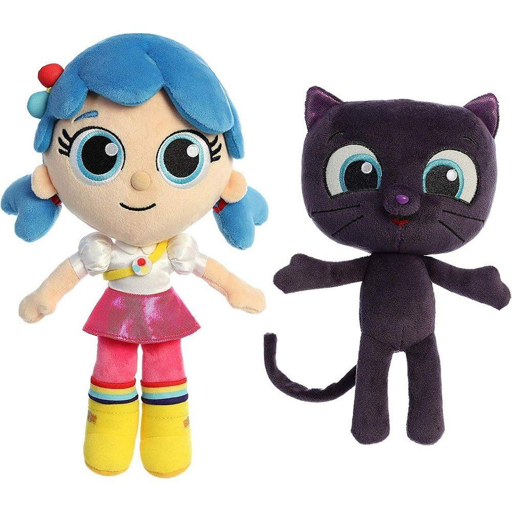 Aurora Plush True and The Rainbow Kingdom Set of Two 11 Inch True