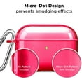 thumbnail image 3 of Airpods Pro Case, GMYLE Clear Protective Shockproof Earbuds Wireless Charging Case Cover Skin 2019 2020, Compatible for AirPods Pro (Neon Pink), 3 of 6