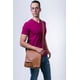 thumbnail image 2 of Bolso CRUZADO Castelli Leather Authentic MIEL CON TAPA de resaque, 2 of 3