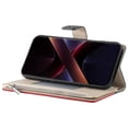 thumbnail image 4 of Funda cartera GANGXUN para Xiaomi Redmi 15 5G , cuero PU con tarjetero, cremallera, correa de mano, soporte y protección 721°, 4 of 6