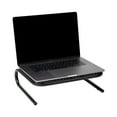 thumbnail image 5 of Mind Reader Vented 11 x 14.5 x 4.5 Metal Monitor Stand, Black, 5 of 6