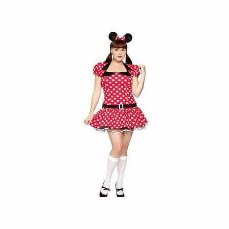 Roma Costume Miss Mighty Mouse Costume 1458 Red