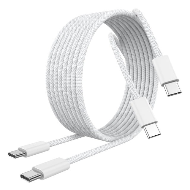 Cable Cargador FUHAYA para iPhone 17 16 15 1.8m 60W USB-C Paquete de 2