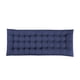 thumbnail image 1 of Cojín para silla de patio con respaldo alto, grueso, cómodo, mullido, relajante, fácil de Azul oscuro, 1 of 9