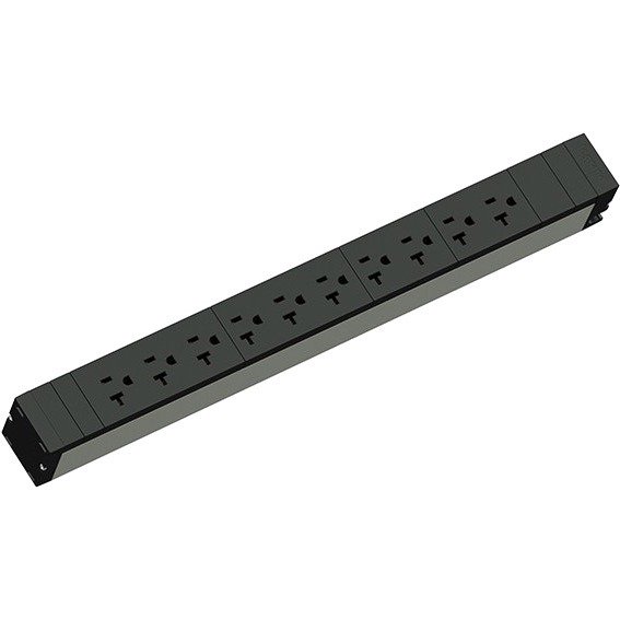 Legrand Rack PDU, Basic, 1U, 24A, 208V, (10) C13, L630P Cord Walmart