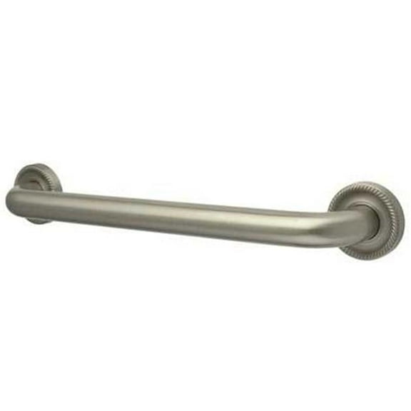 Kingston Brass  Camelon 16 in. Grab Bar Satin Nickel Satin Nickel
