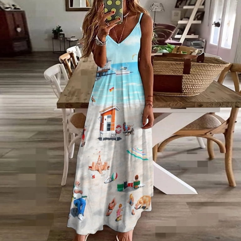 chinese dress ladies Girls Summer Linen Dress